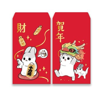 【ㄇㄚˊ幾兔】星幻金紅包袋[賀年、財]
