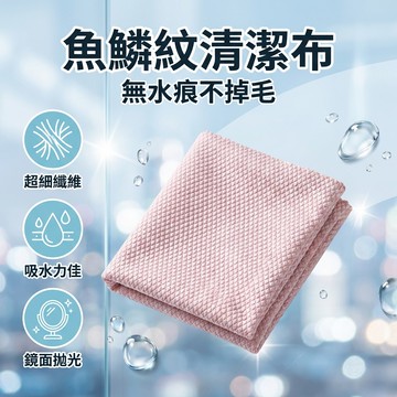 【台灣現貨】 雙面魚鱗布 無水痕 超細纖維 洗碗巾 清潔抹布 超強吸水布 不掉毛抹布