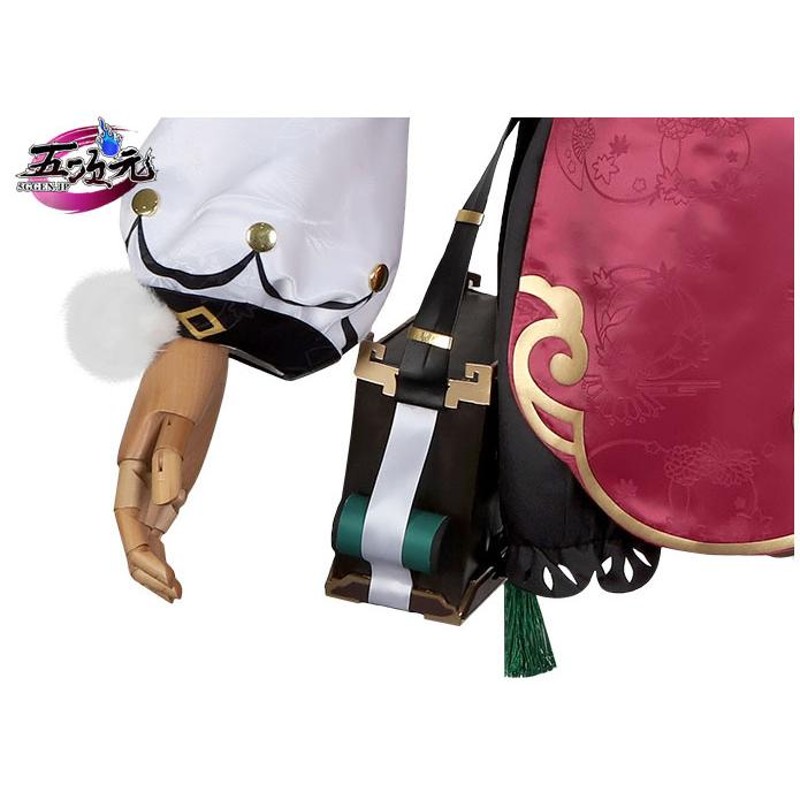 原神 煙緋 コスプレ衣装(ウィッグ・靴付き) 火花 原神 コスプレ 煙緋 エンヒ 衣装 ※ウィッグ 靴 武器 追加可