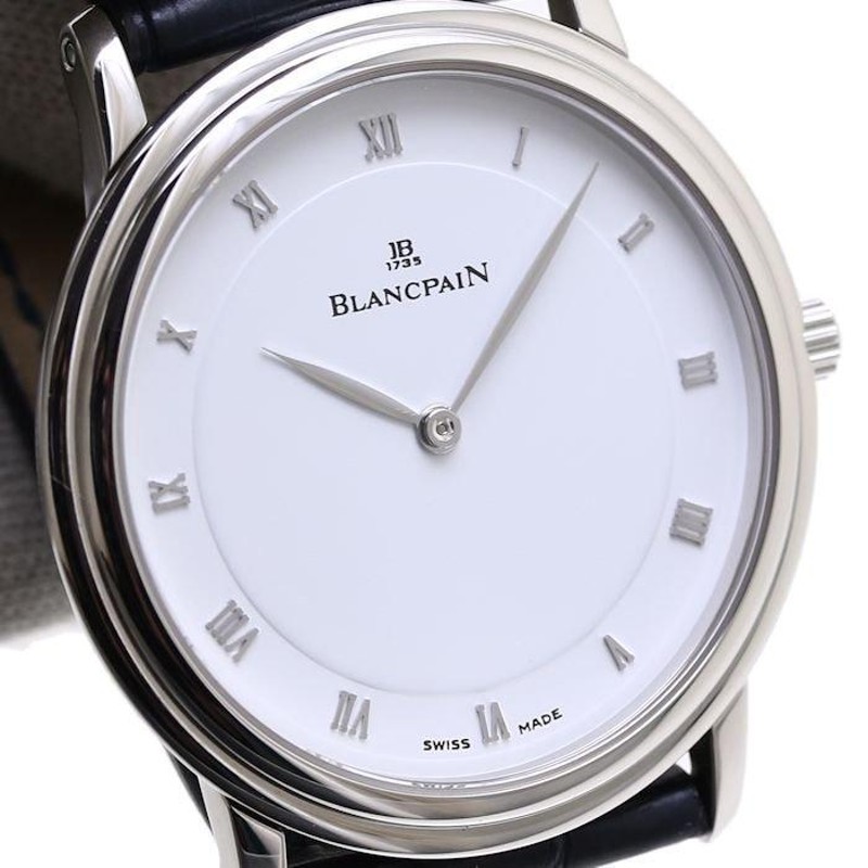 ブランパン BLANCPAIN ヴィルレ ウルトラスリム【仕上げ済】0021-3427-55 Pt950 メンズ /38227 【中古】 腕時計 |  LINEブランドカタログ