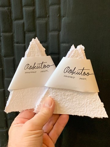 三角飯糰空白小卡