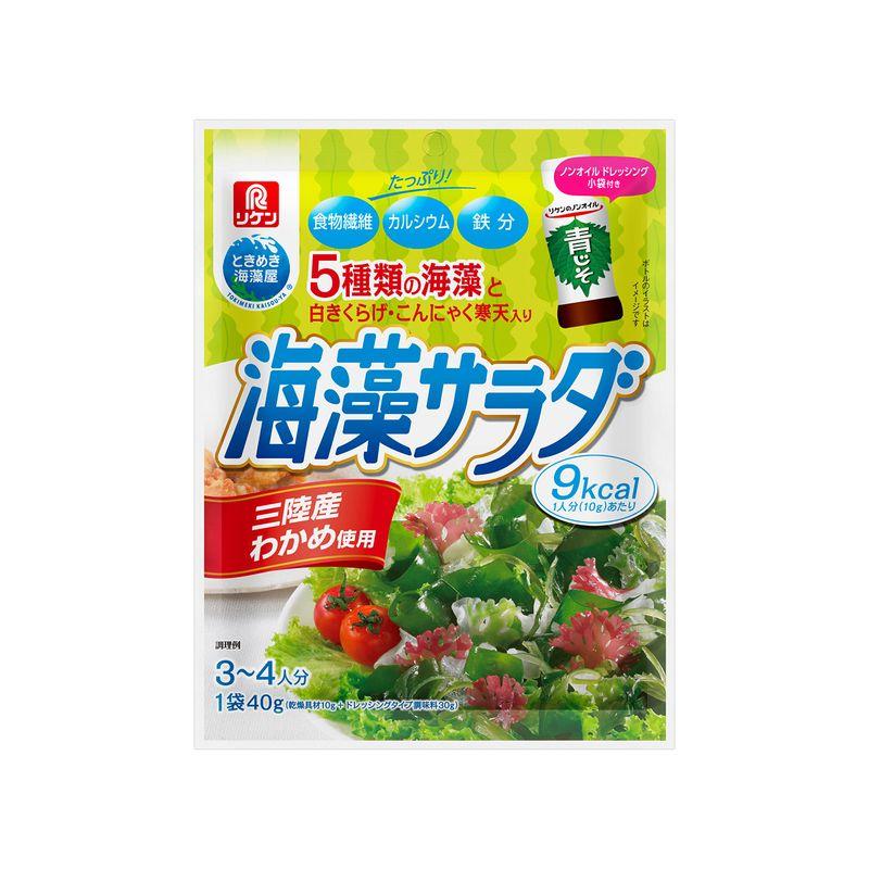 リケン 乾燥海草サラダ 40g×10個