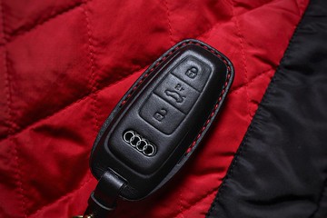 【現貨版】奧迪 AUDI A1 A3 A4 A5 A6 A7 A8 Q2 Q3 汽車鑰匙皮套