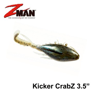 ZMAN Kicker CrabZ 3.5’’ 3.5吋浮水螃蟹 軟蟹餌  Z057