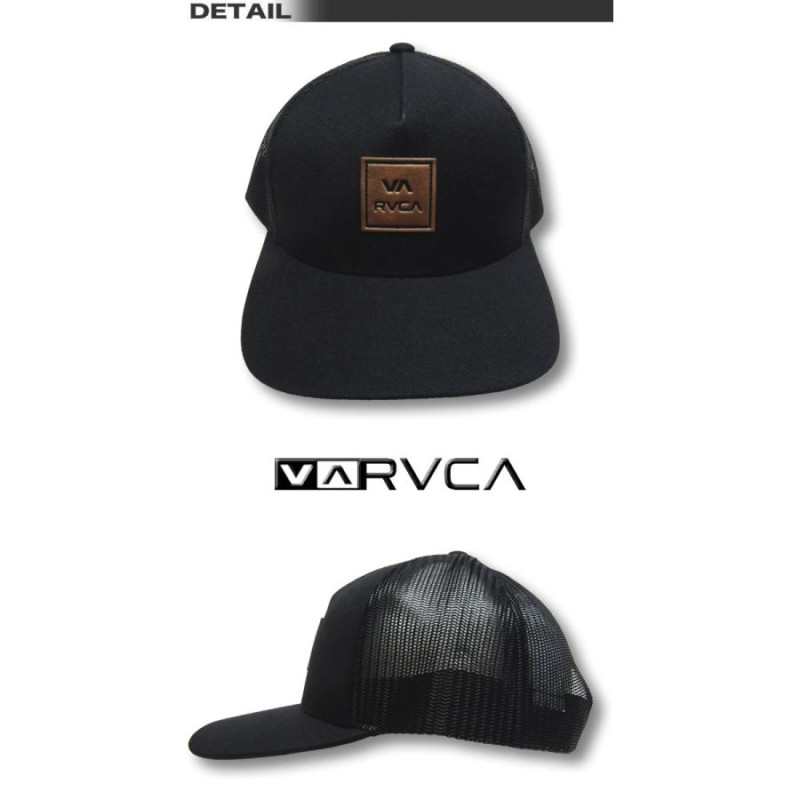 RVCA ルーカ ルカ メンズ 帽子 トラッカー メッシュキャップ サーフ