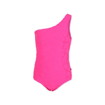 Molo Fuchsia Swimsuit For Girl With Fruit