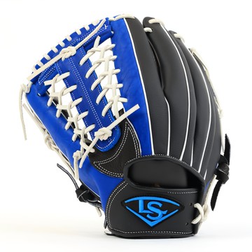 LOUISVILLE Slugger LS BG 2.0系列 T字型 反手 棒壘手套 LB32201RO3L  均碼  黑藍色  1個