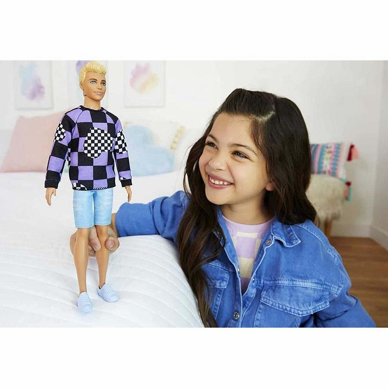 バービー ファッショニスタ ケンドール ハート柄セーター [Barbie Ken  