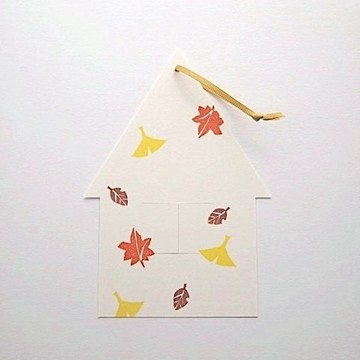 白色的小屋 <秋日卡片>