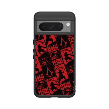 Pixel 8 Pro SolidSuit 黑 - Assassin's Creed - Assassin's Creed® Shadows - Manga pattern