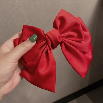 三層大蝴蝶結發夾女夏后腦勺馬尾頂夾頭飾發卡網紅年新款