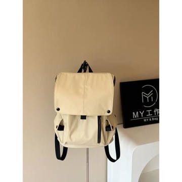 MY小眾新款離家出走雙肩包包 小號雙肩包包時尚簡約雙肩背包潮包