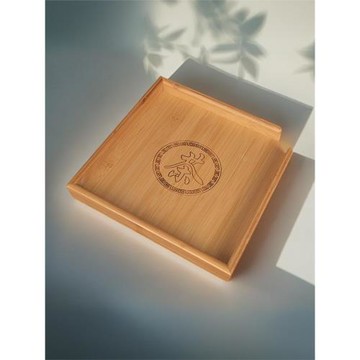 竹制普洱茶分茶盤大號升級版全竹款茶葉托盤賞茶盤茶道配件茶餅盒