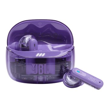 JBL 真無線降噪藍牙耳機  紫色  Tune Beam 2 Ghost