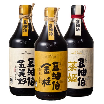 【豆油伯】PChome獨家茶金美好三入組(500mlx3)