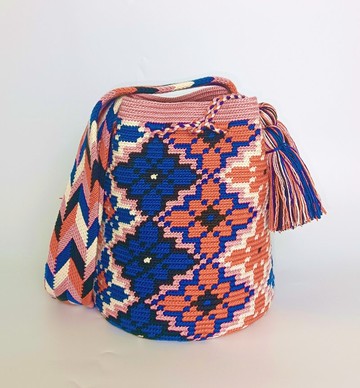 Wayuu 包 五色 M 尺寸