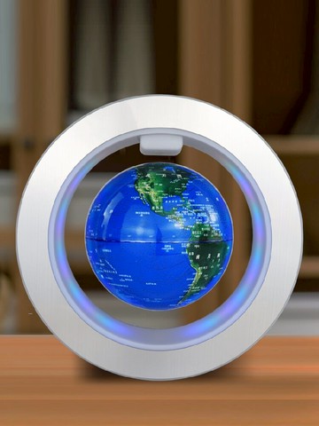 磁懸浮地球儀辦公桌擺件客廳辦公室裝飾品家居擺件生日教師節禮物