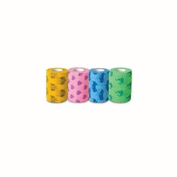 Cohesive Bandage CoFlex NL 2 Inch X 5 Yard Standard Compression Selfadherent Closure Kid Design (A Case of 36 by Andover Coated Products
