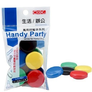 COX三燕 30mm彩色磁鐵HM-030