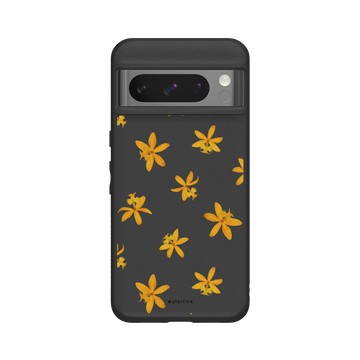 Pixel 8 Pro SolidSuit 黑 - Plantica - 花瓣 – 石斛蘭〈夢之歌〉