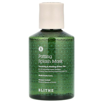 Blithe, Patting Splash 美容面膜，舒緩和緩解綠茶，5.07 盎司（150 毫升）