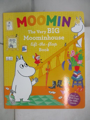 【書寶二手書T8／少年童書_T4G】Moomin's BIG Lift-The-Flap Moominhouse_Tove Jansson