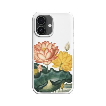 iPhone 16 SolidX 白 - The British Library - 花之殿 ‧ 蓮
