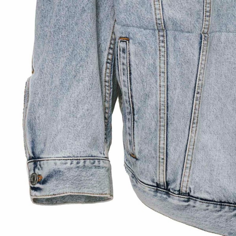 バレンシアガ BALENCIAGA デニムジャケット ブルー メンズ