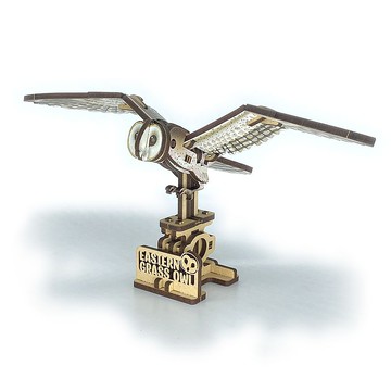 Fuumas 立體可動木質拼圖－草鴞