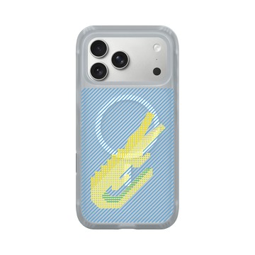 iPhone 17 Pro Max AirX 流變灰 - The Wildlife Collection 動物野境系列 - 美洲鱷 - 線條版