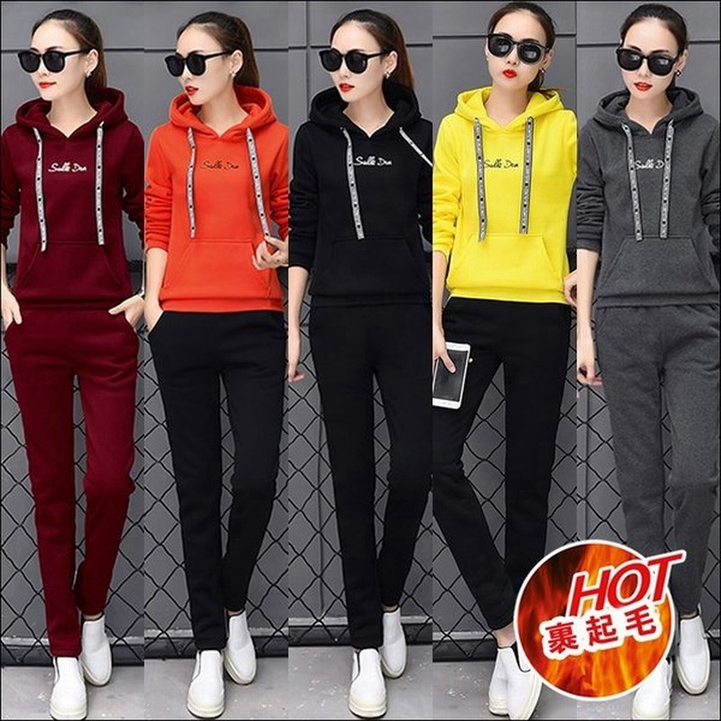 スウェット 上下 ジャージ 上下セット レディース 裏起毛 スポーツウェア スエットパンツ パーカー 2点セット ルームウェア セットアップジャージ 秋冬 F 997 通販 Lineポイント最大0 5 Get Lineショッピング
