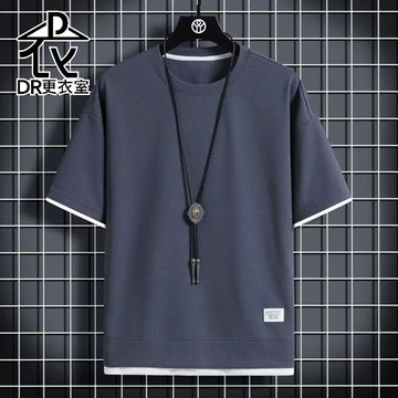DR更衣室-男生衣服 日系簡約素色上衣 短袖 ins潮牌 t恤 休閒 寬鬆 日常穿搭 百搭【NL623234】