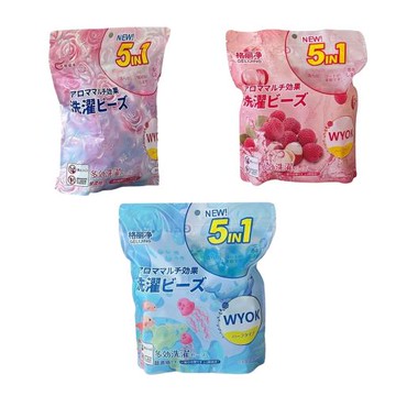 【格麗淨】60顆-5合1香氛濃縮型洗衣球 洗衣膠囊(袋)