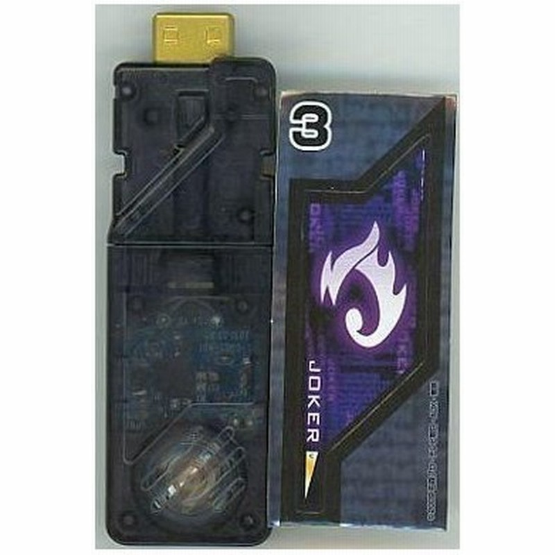 中古おもちゃ 3 ジョーカーメモリ 仮面ライダーw Dxサウンドガイアメモリ6 ライダーメモリ 通販 Lineポイント最大0 5 Get Lineショッピング