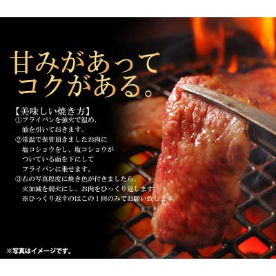 ふるさと納税 島原市 長崎和牛 A5ランク ロースステーキ 600g(200g×3枚)