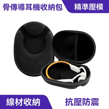 骨傳導耳機收納包｜精準壓模、抗壓防震