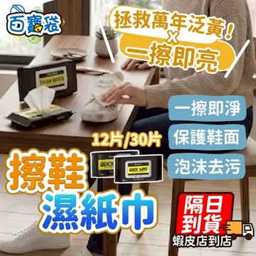 【９９元就免運！白鞋救星！一擦即淨】擦鞋濕巾 運動鞋清潔濕巾 清潔擦拭濕巾 球鞋清潔 白鞋清潔 擦鞋濕巾 擦鞋巾 濕紙巾