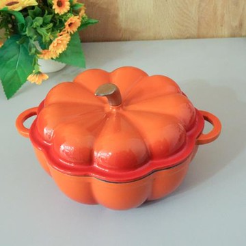 家用雙耳南瓜湯碗不可明火耐高溫碗帶蓋陶瓷多色烘焙烤碗北歐琺瑯