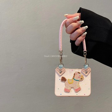 粉色波點 刺繡小馬 OPPO Find N3 Flip Find N2 Flip mixflip 手機殼 防摔 保護套