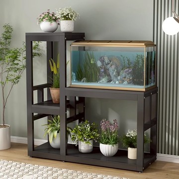 免運開發票 魚缸架 專用客廳金屬桌龜架子家用底座落地鋼架超強多層承重 最低價