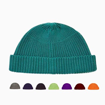 台灣現貨 漸層 多層次  短版毛帽 重磅  韓國  機能性 保暖 針織 飽滿