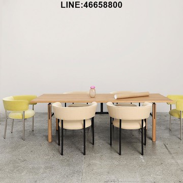 免運 速發 附發票 洽談桌椅 辦公桌椅 接待桌椅 桌椅組合 商用桌椅 美容室桌椅 等待室桌椅 北歐輕奢靠背現代家用餐椅樣板房酒店洽談椅簡約咖啡廳椅子