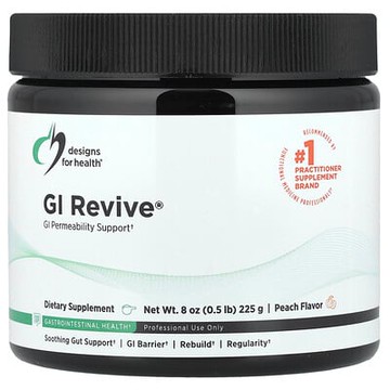 Designs For Health, GI Revive®，桃子，8 盎司（225 克）