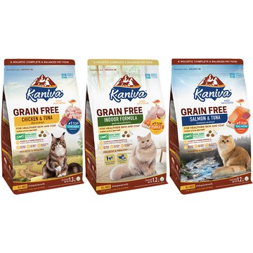 Kaniva 【2入組】-無穀全齡貓糧系列 1.2~1.3kg