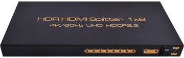 DigiSun UH818 4K 1x8 HDMI 2.0 一進八出影音分配器