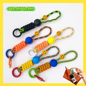 手工迷你多功能小掛繩手機掛件伊索手消繩鑰匙扣U盤相機高級配色