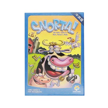 KANGA GAMES Snorta! Moos Meows & More聚會遊戲  多色  1盒