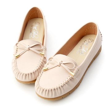 D+AF 百搭首選．MIT小蝴蝶結莫卡辛健走鞋