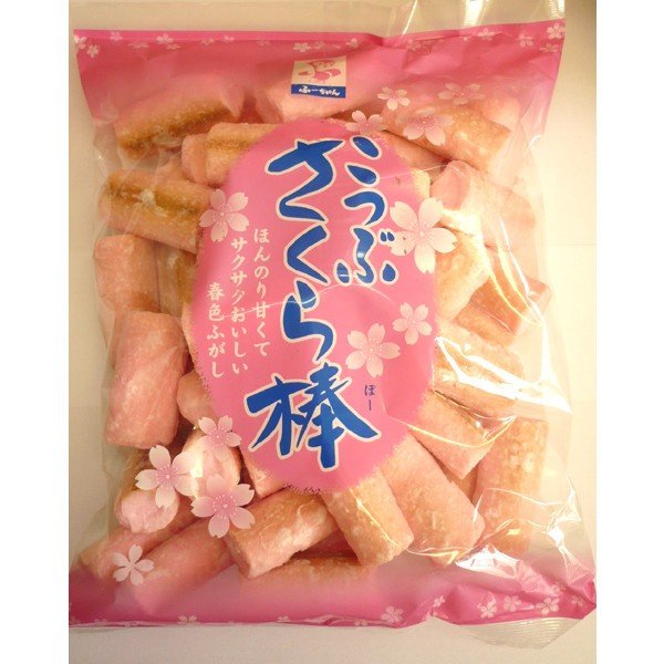 こつぶ さくら棒（麩がし） 110g 敷島産業 - 和菓子