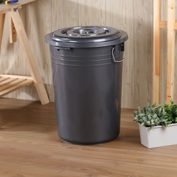 KEYWAY 聯府 銀采儲水萬用水桶/收納桶/儲水桶46L-2入組
